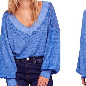 We the Free Free People South Side Thermal Top